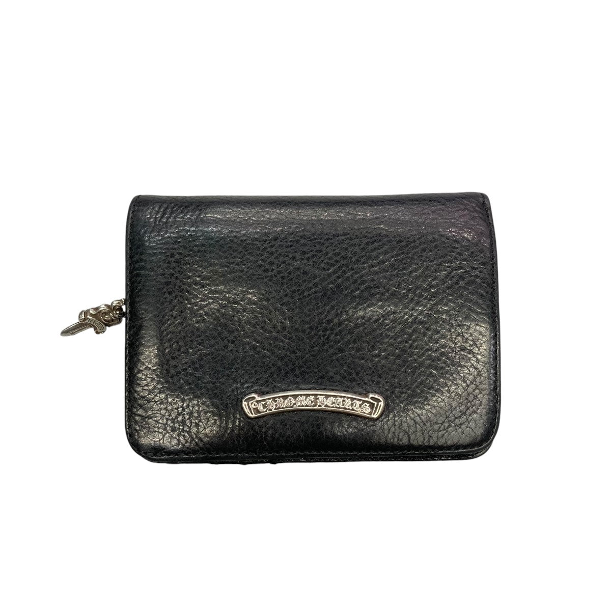 CHROME HEARTS(クロムハーツ) JOEY WALLET二つ折り財布 ブラック