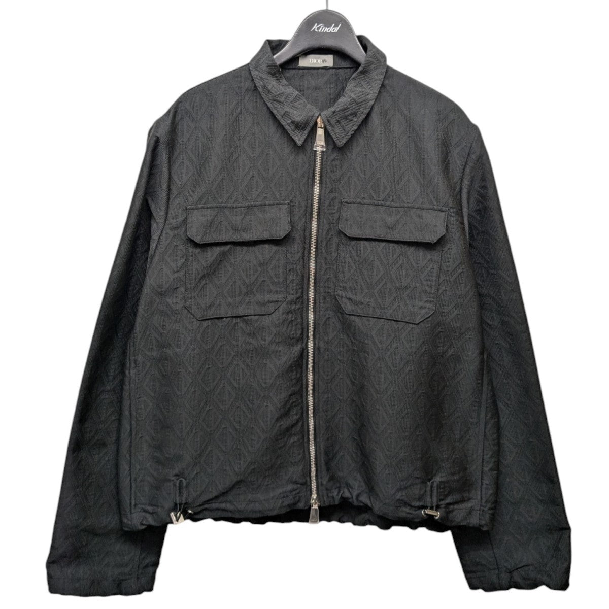 DIOR(ディオール) ダイヤモンドZIP UPブルゾン 293C513A5583 ブラック