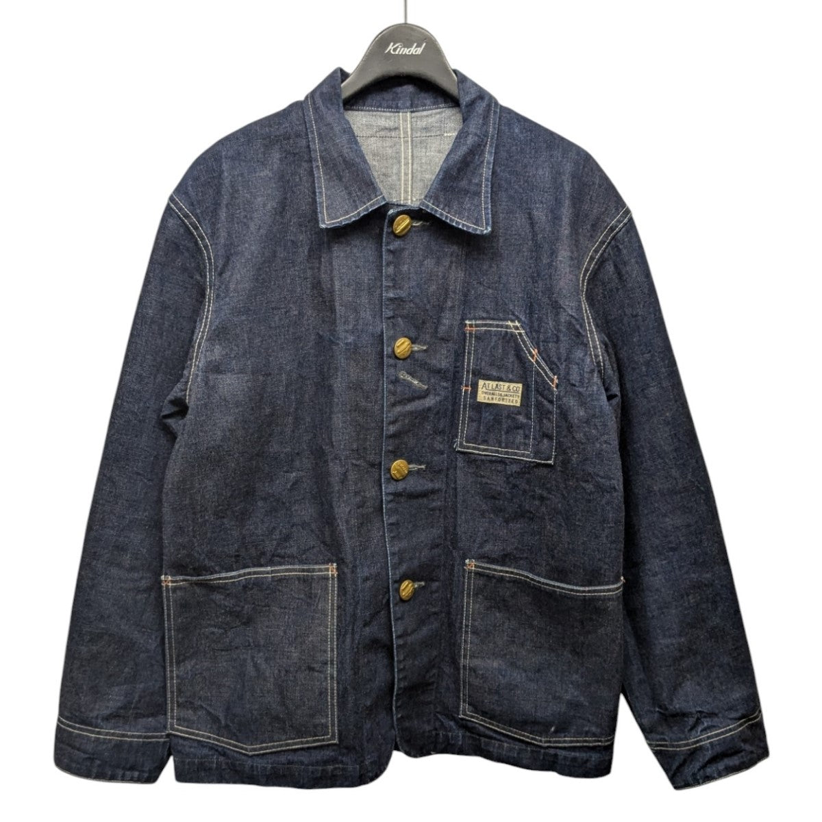 ATLAST ＆ CO(アットラスト) 「COVERALL」デニムカバーオール
