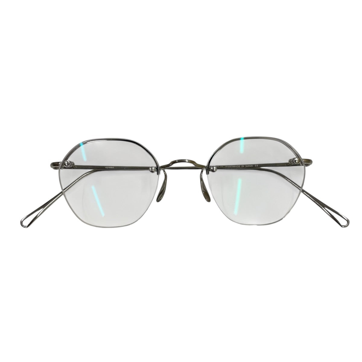 Ayame(アヤメ) HEX RW リムレス眼鏡 サングラス シルバー サイズ 47