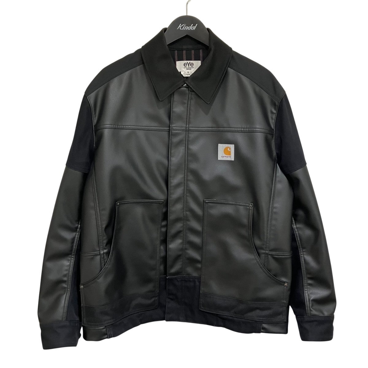 eYe COMME des GARCONS JUNYAWATANABE MAN×CarHartt 24SS合皮×綿ダック