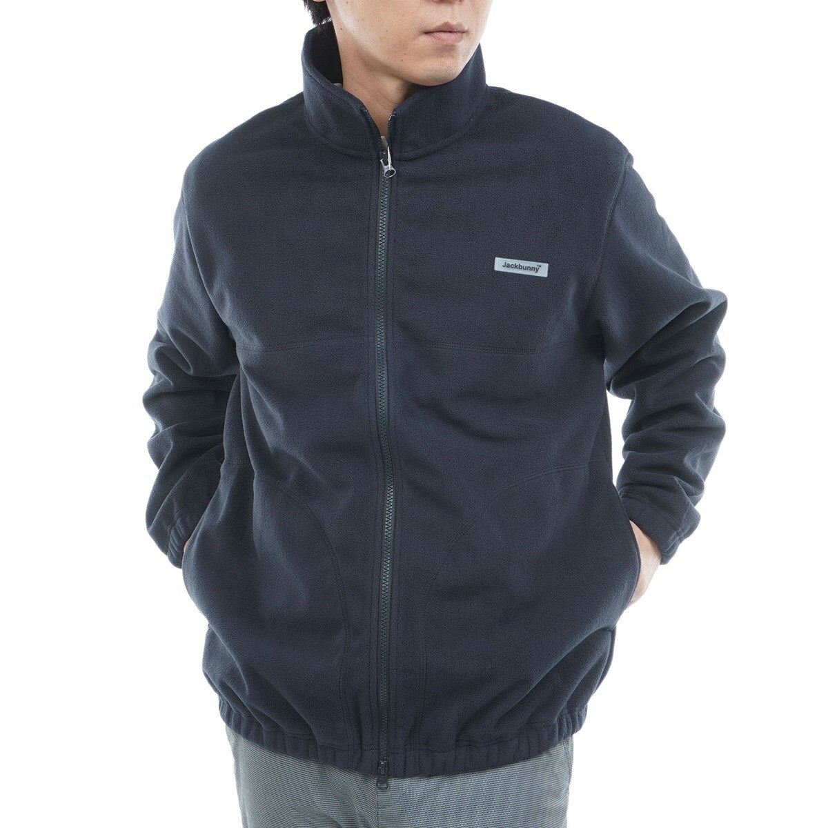 ブロッキーフリースブルゾン(アウター(ブルゾン、ウインド、ジャケット