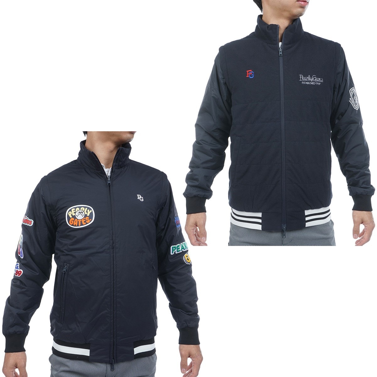 リバーシブル ストレッチリップストップ×超カルイシ 4WAYフルジップ