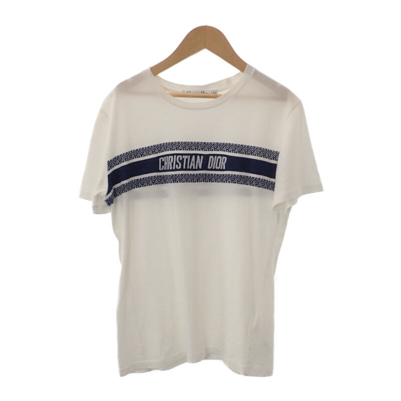 ディオール Dior ロゴ S 143T04A4043_X0200 半袖Tシャツ コットン