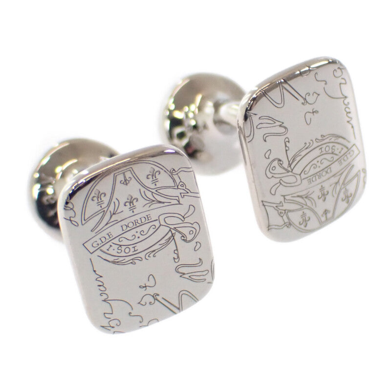 ベルルッティ Berluti カリグラフィー カフリンクス カフス シルバー