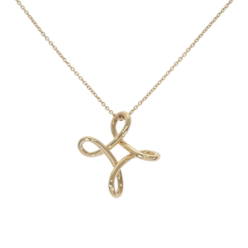 ティファニー TIFFANY&Co. インフィニティクロス ネックレス K18