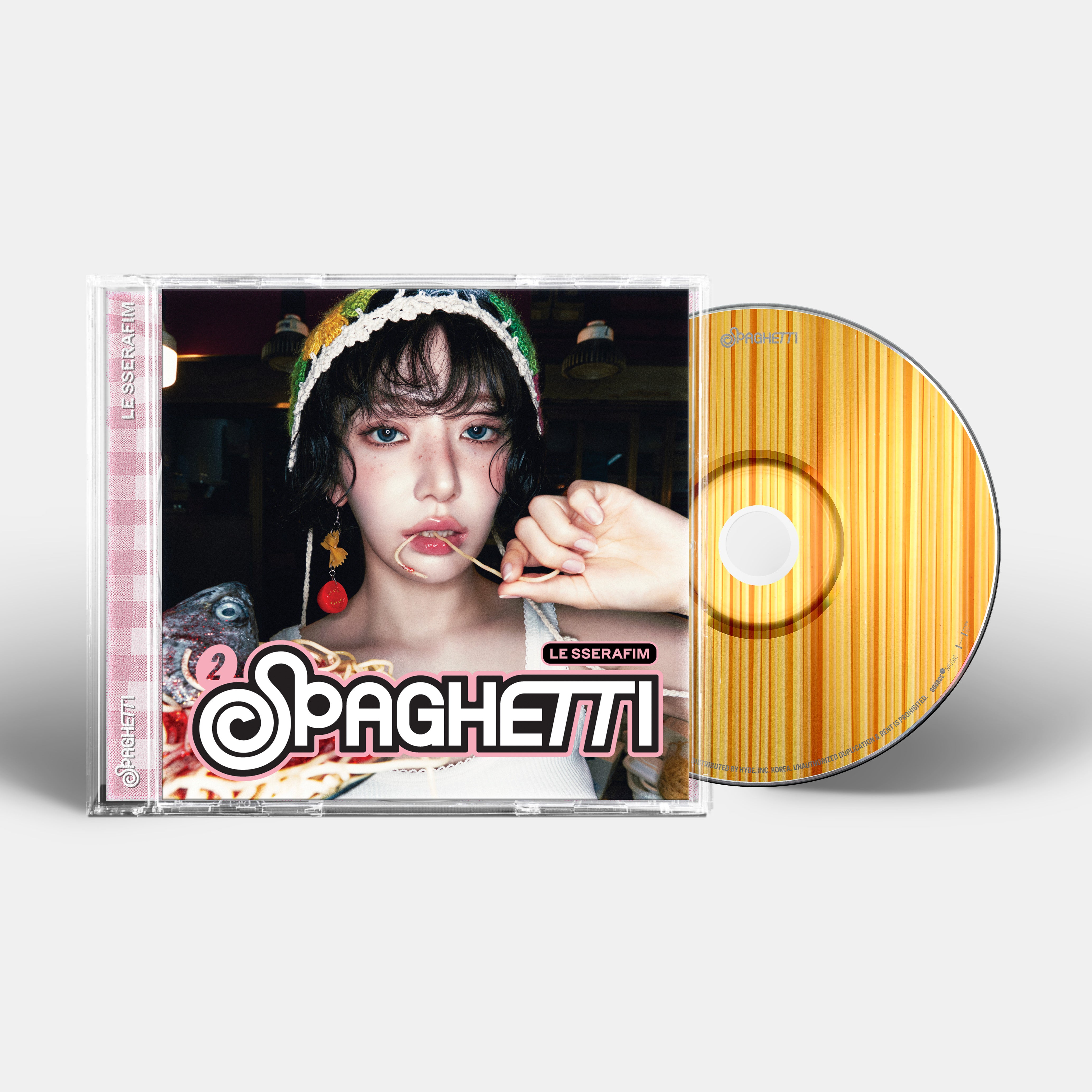 Le sserafim spaghetti 6形態 新品未開封 CD 30枚 1st Single Album