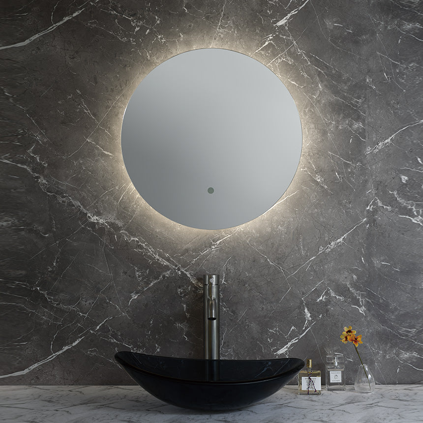 間接光Φ500 LED一体型ミラーライト 曇り止めヒーター無し MBK019R 非調