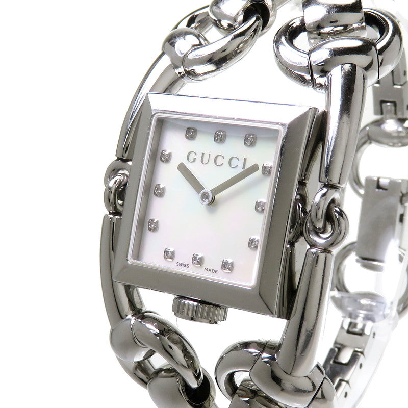 GUCCI/グッチ】 116.3 シニョーリア 腕時計 ステンレススチール/シェル