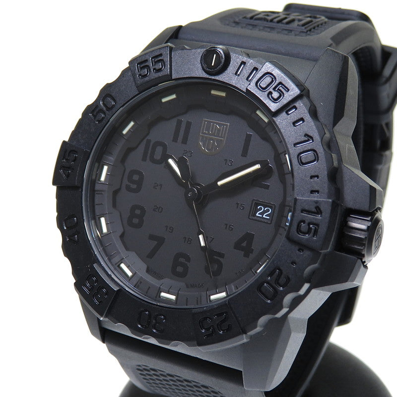 LUMINOX/ルミノックス】 3500 ブラックアウト 腕時計 カーボン/ラバー