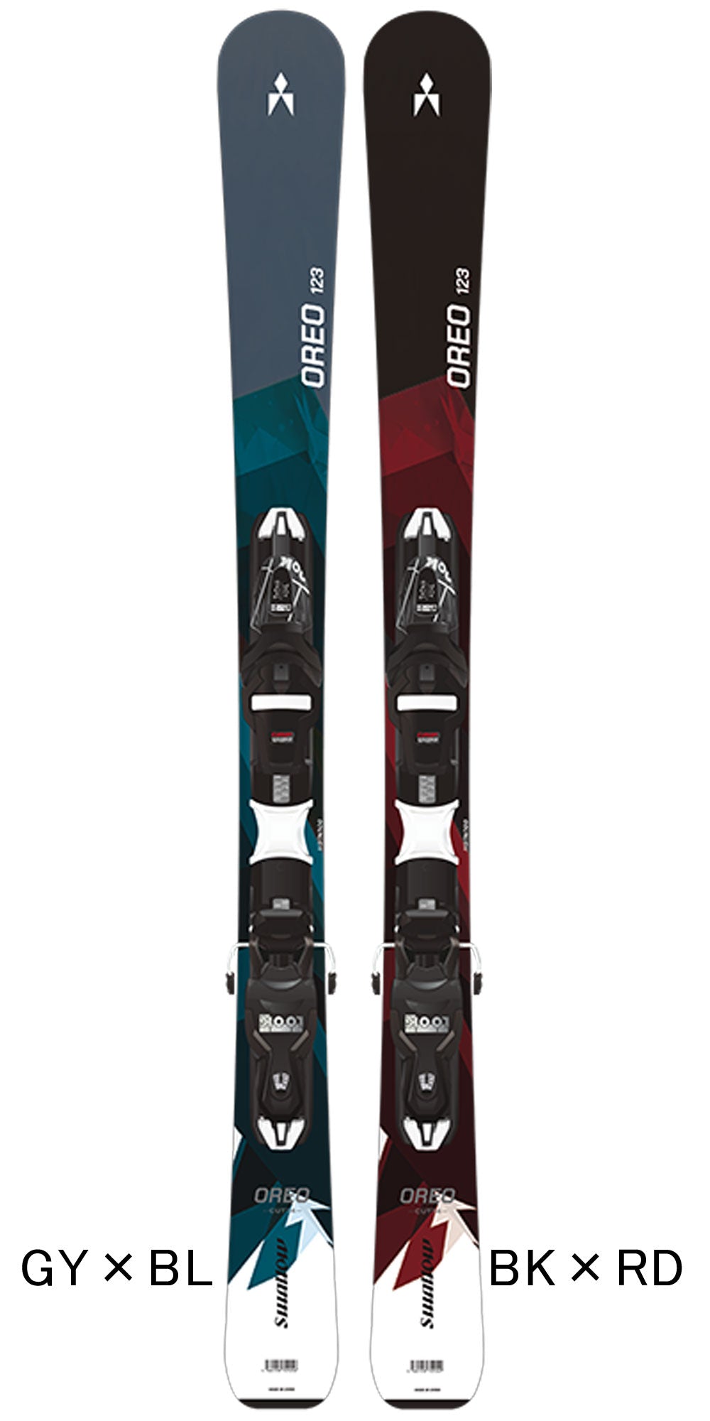 JOYRIDE ショートスキー97cm ソフトビンディングプレート付き 2026年