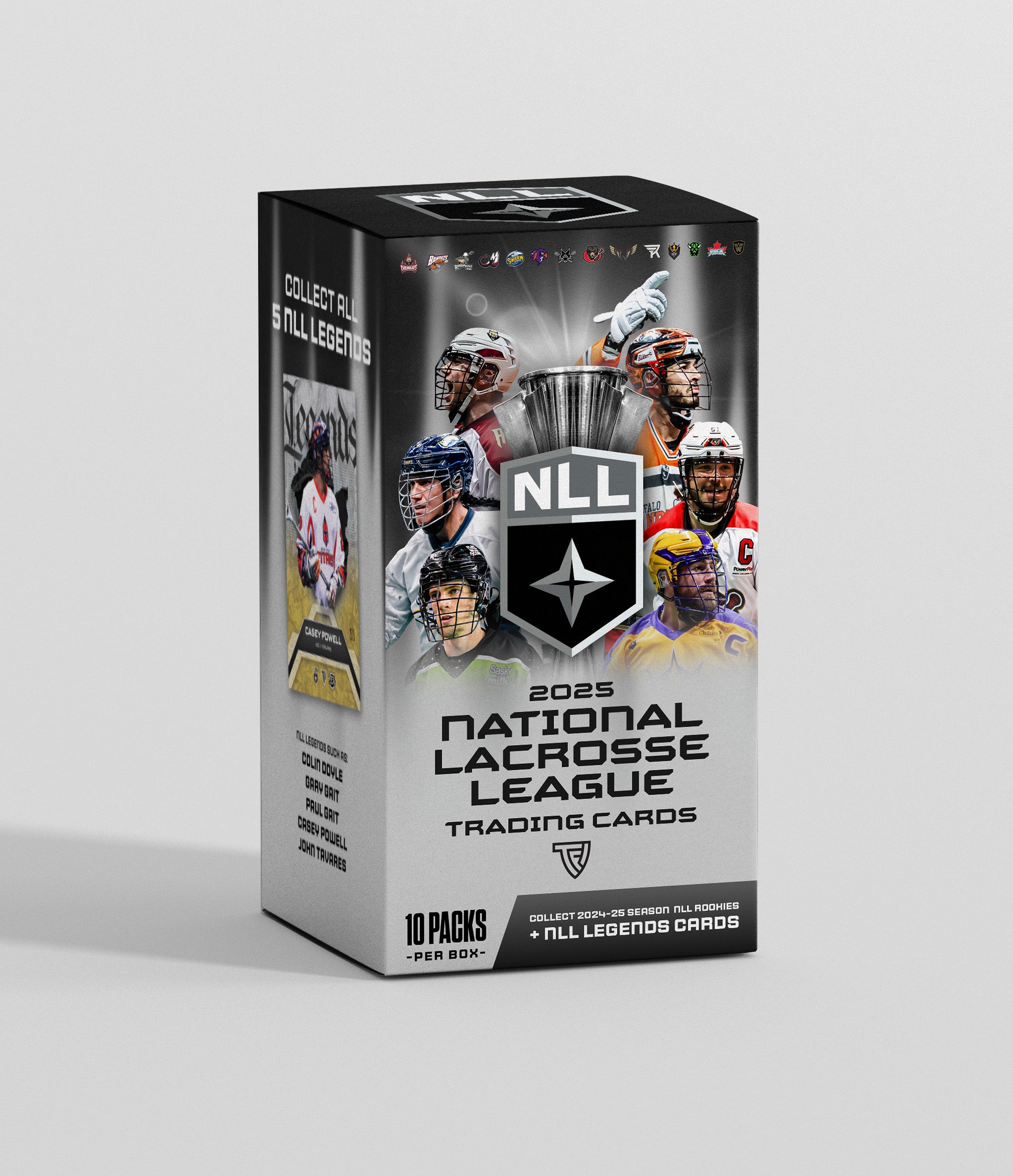2025 TFL NATIONAL LACROSSE LEAGUE TRADING CARDS - BOX (10 Packs
