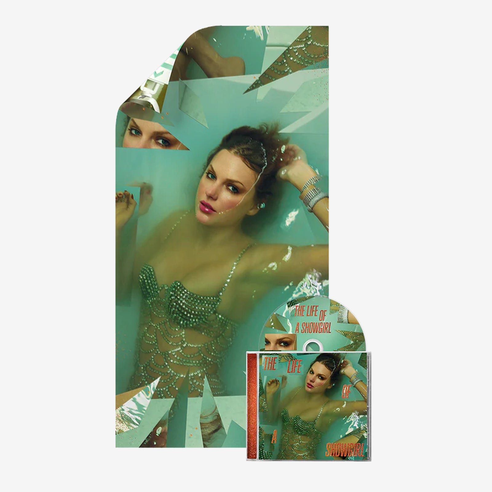 THE LIFE OF A SHOWGIRL: SWEAT AND VANILLA PERFUME CD WITH POSTER