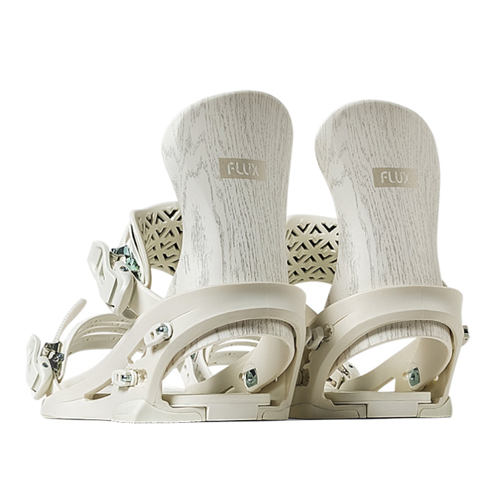 スノーボード ビンディング FLUX SR WHITE WOOD [W] 25-26 日本正規品