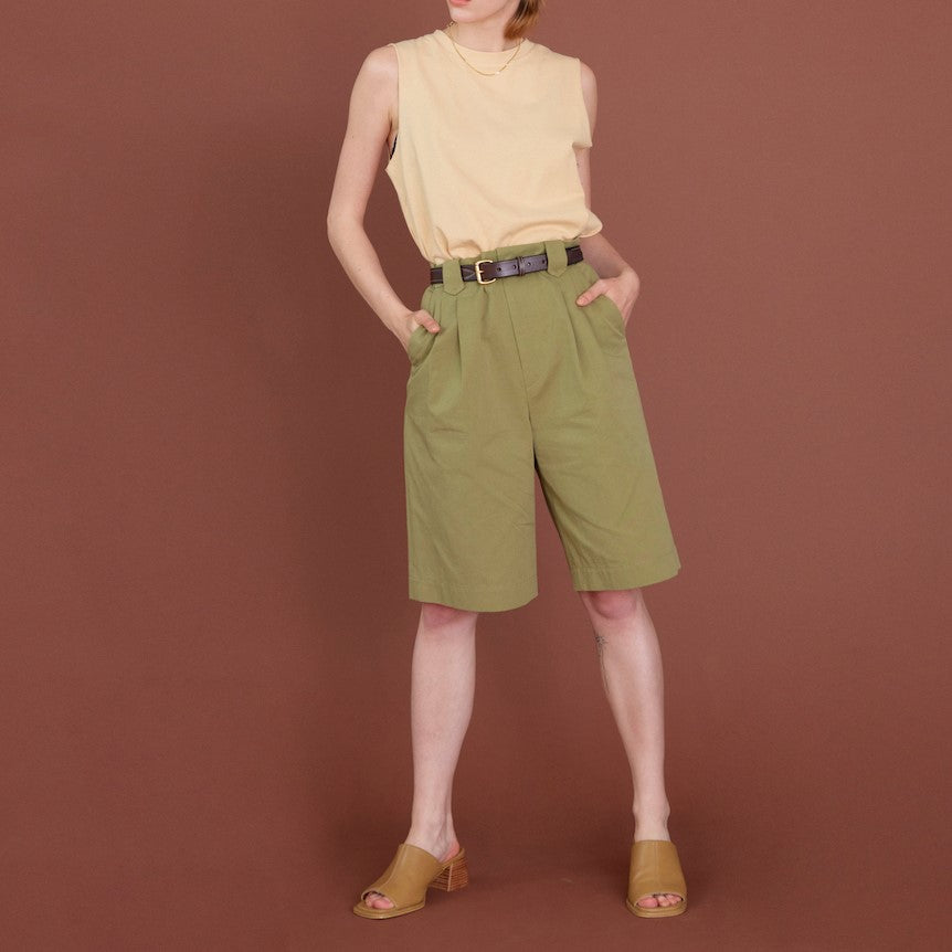 2tuckチノハーフパンツ