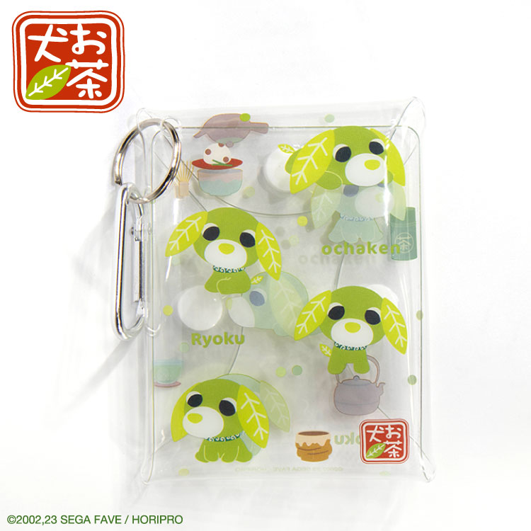 お茶犬 コラボ クリアマルチケース – サンキューマート