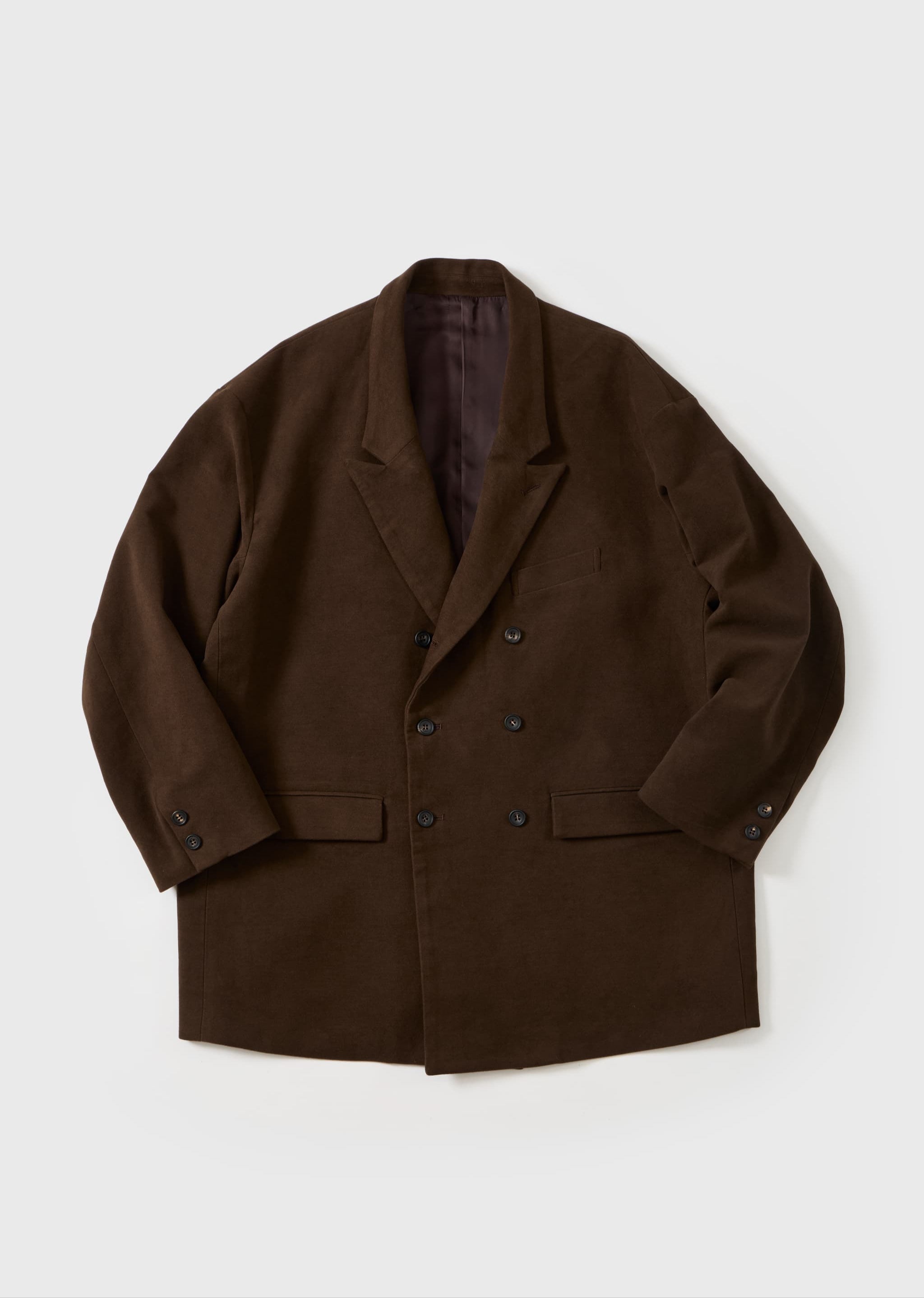 MOLESKIN DOUBLE BREASTED JACKET – THE DAY
