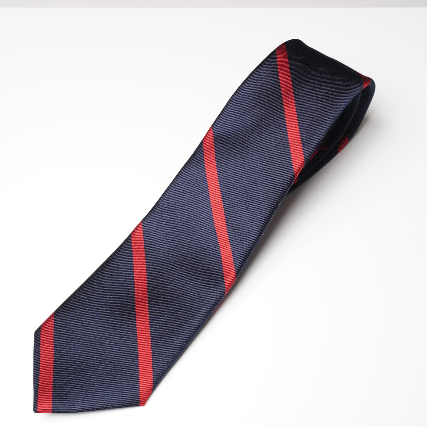 レップレジメンタルタイ丹後産レギュラー加工 Repp regimental tie 2