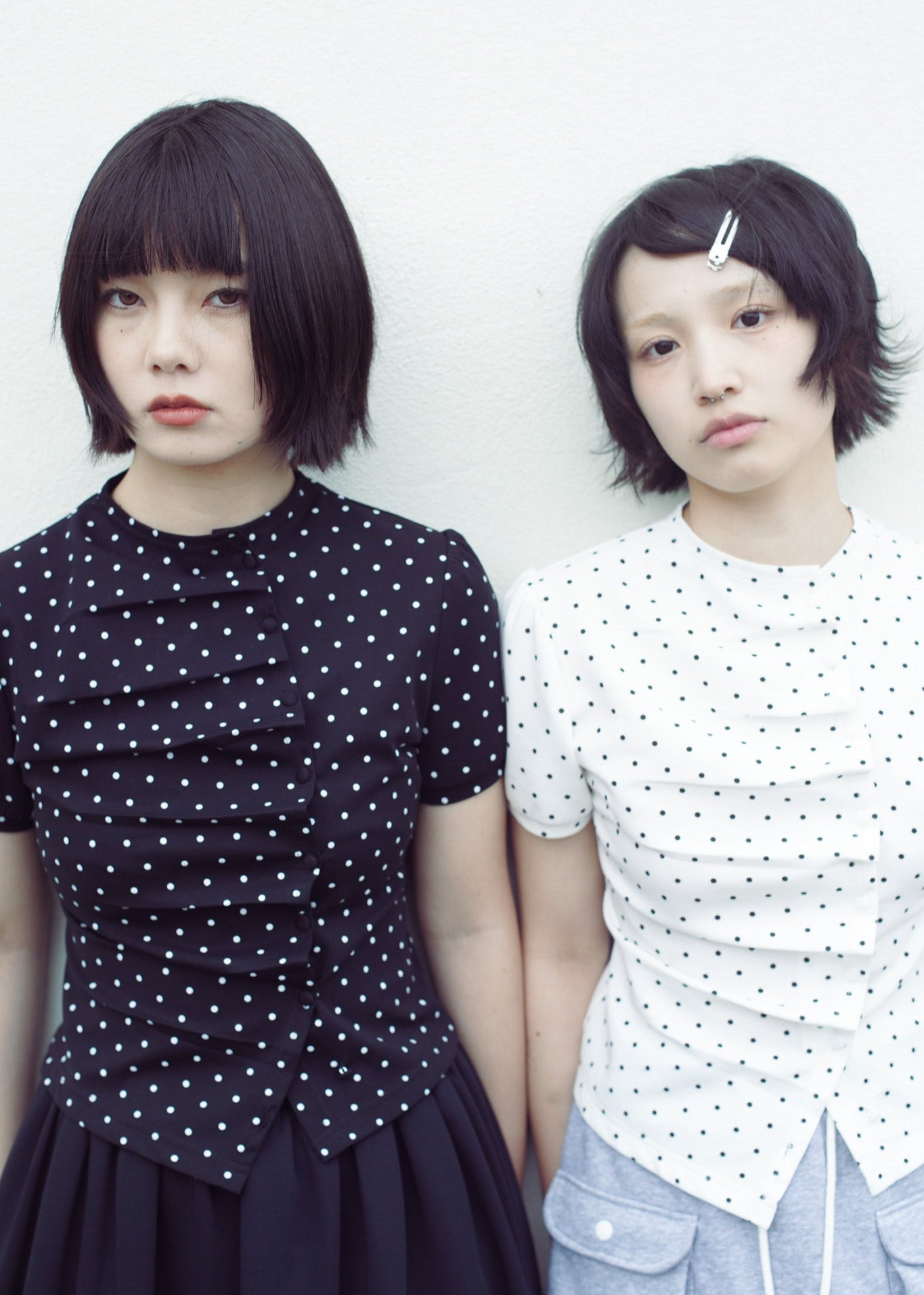 button up T-shirt-dot – Tie.Me