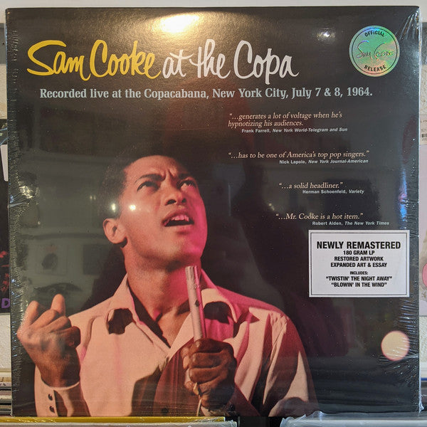 SAM COOKE (サム・クック) - At The Copa (US 限定復刻「高音質リ