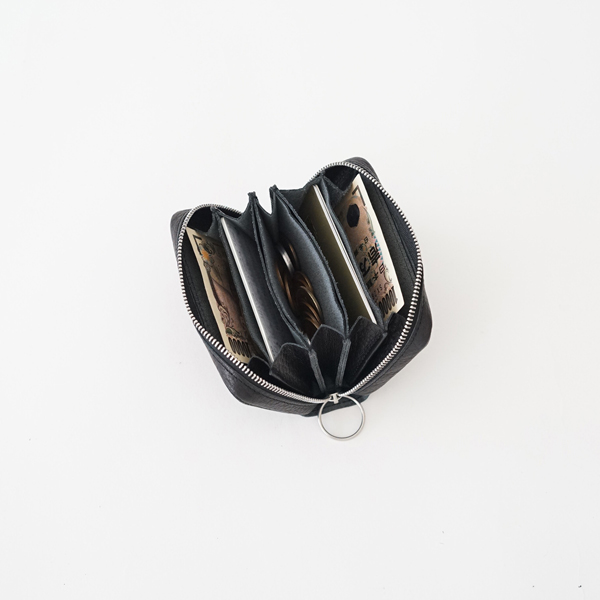 MINI ZIP NUME/SILVER - TEMBEA