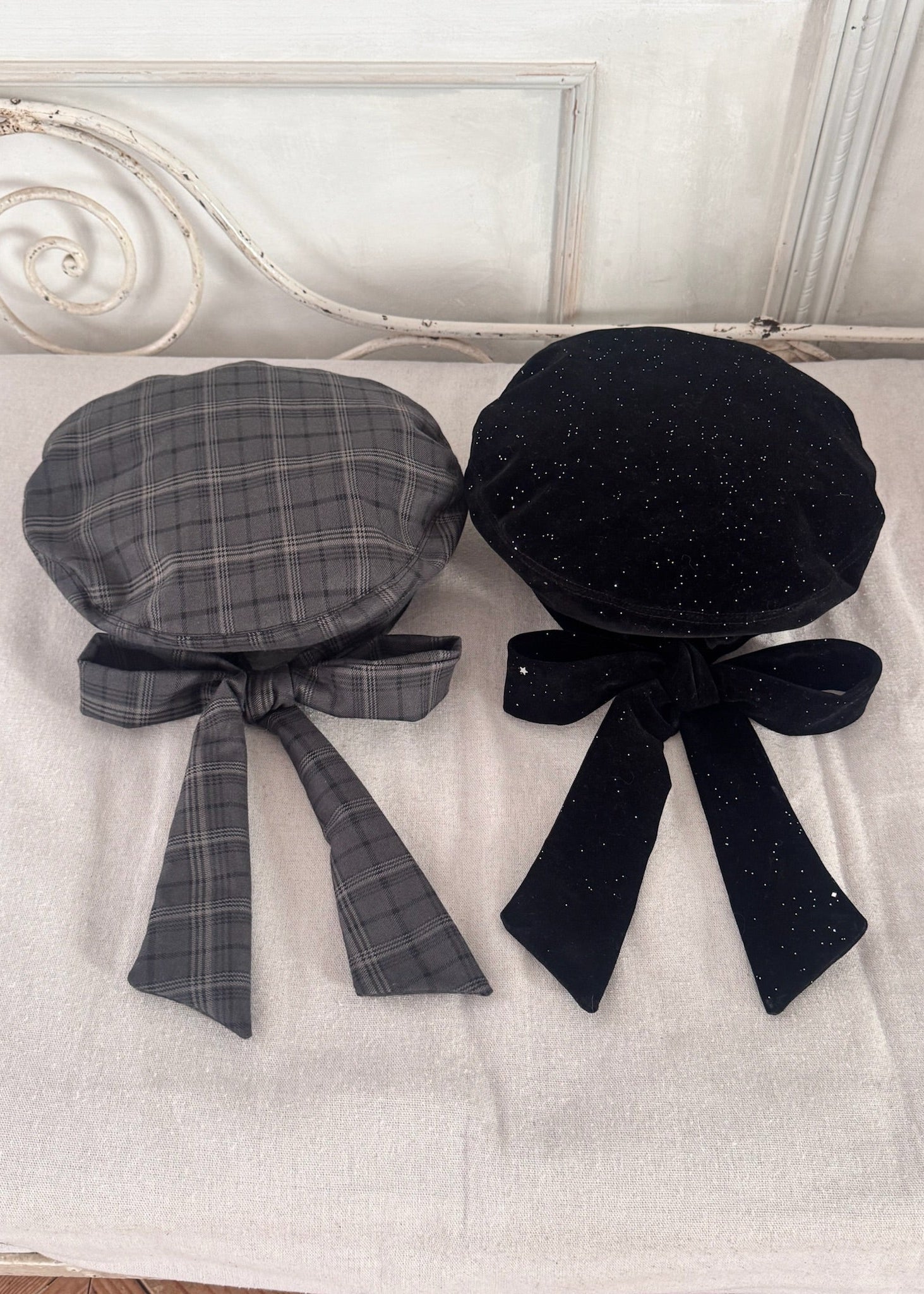 Treat Ürself ribbon béret hat