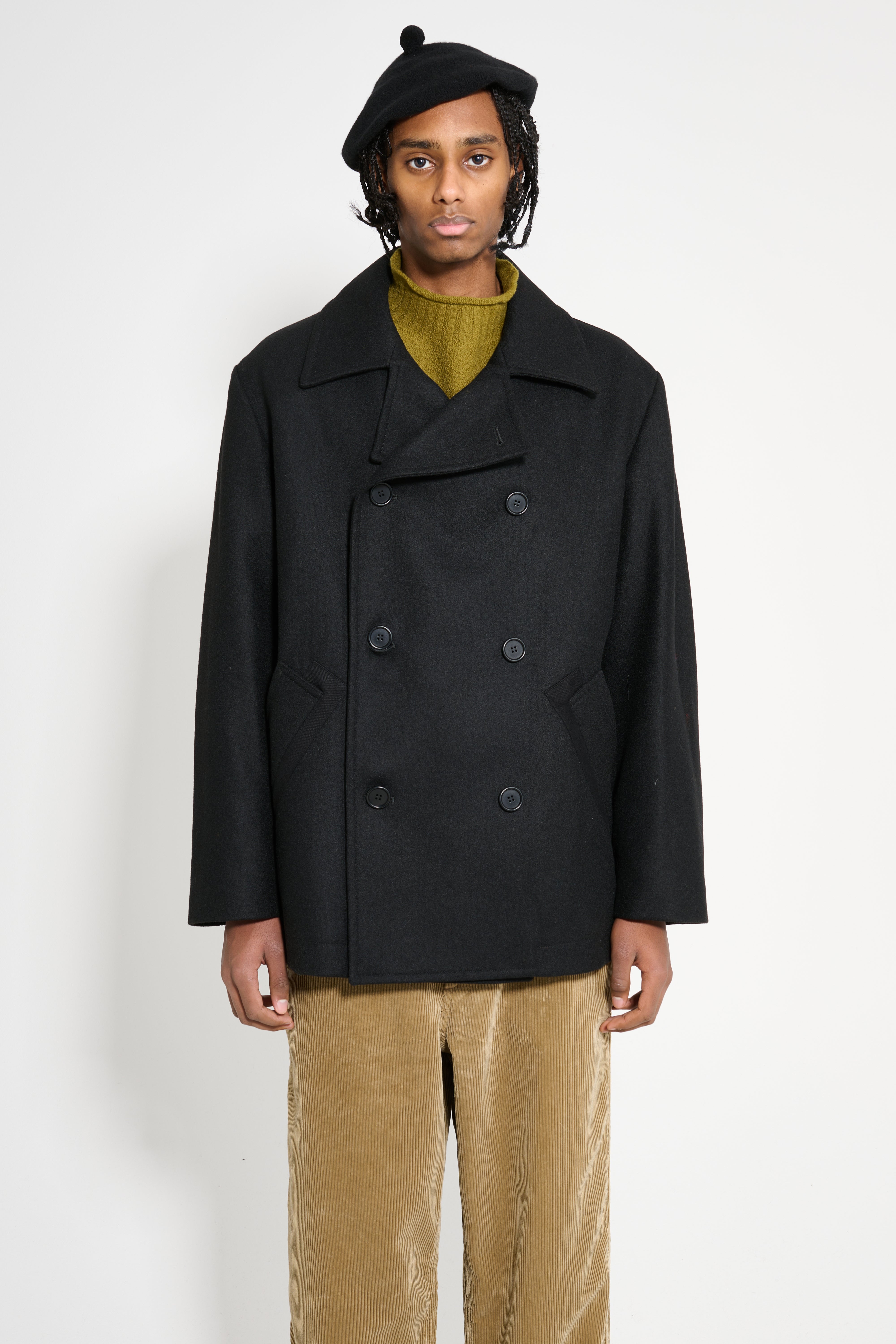 Y】［美品] 22AW MHL. /WOOL MELTON COAT Y】［美品] 22AW MHL. /WOOL
