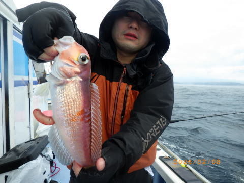 クロムツの釣果｜2026年2月8日｜聡丸（千葉県/太海漁港）｜＠ベリー