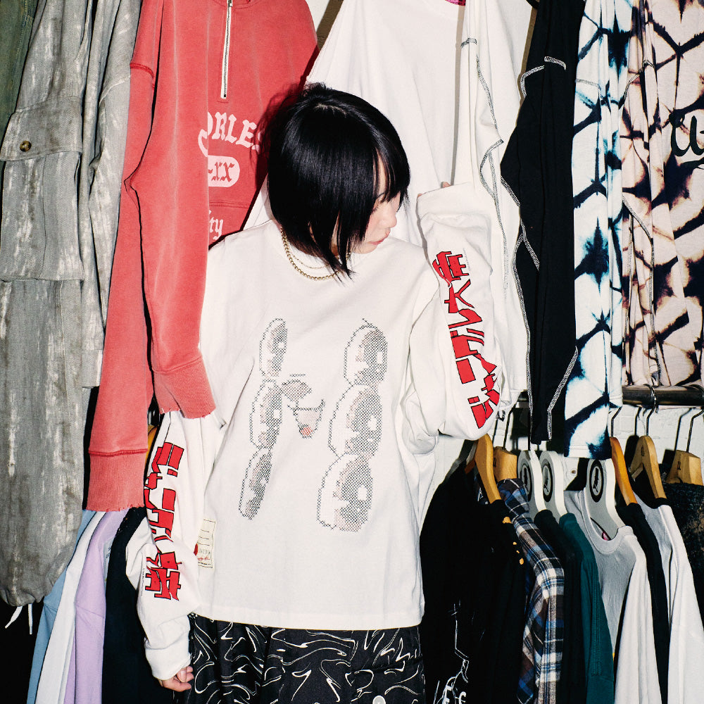 2025ss] SEVESKIG / SEVESKIG vs JUNGLE EMPEROR LEO L/SL TEE Ver