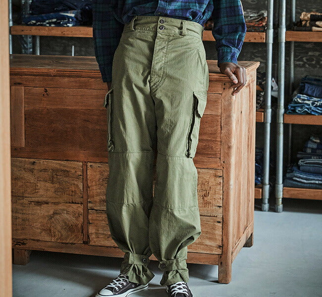 orSlow M-47 FRENCH ARMY CARGO PANTS (ARMY GREEN) – unexpected store