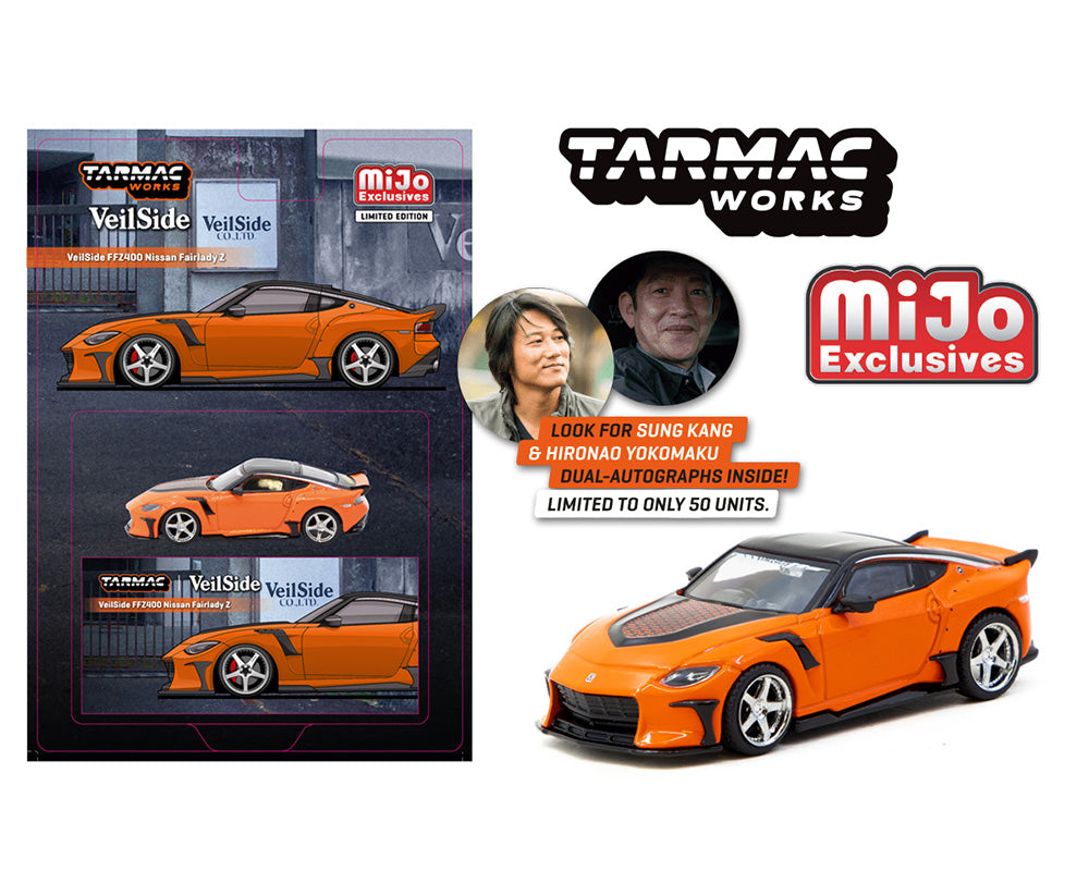 Tarmac Works 1:64 Nissan VeilSide FFZ400 Fairlady Z – Orange
