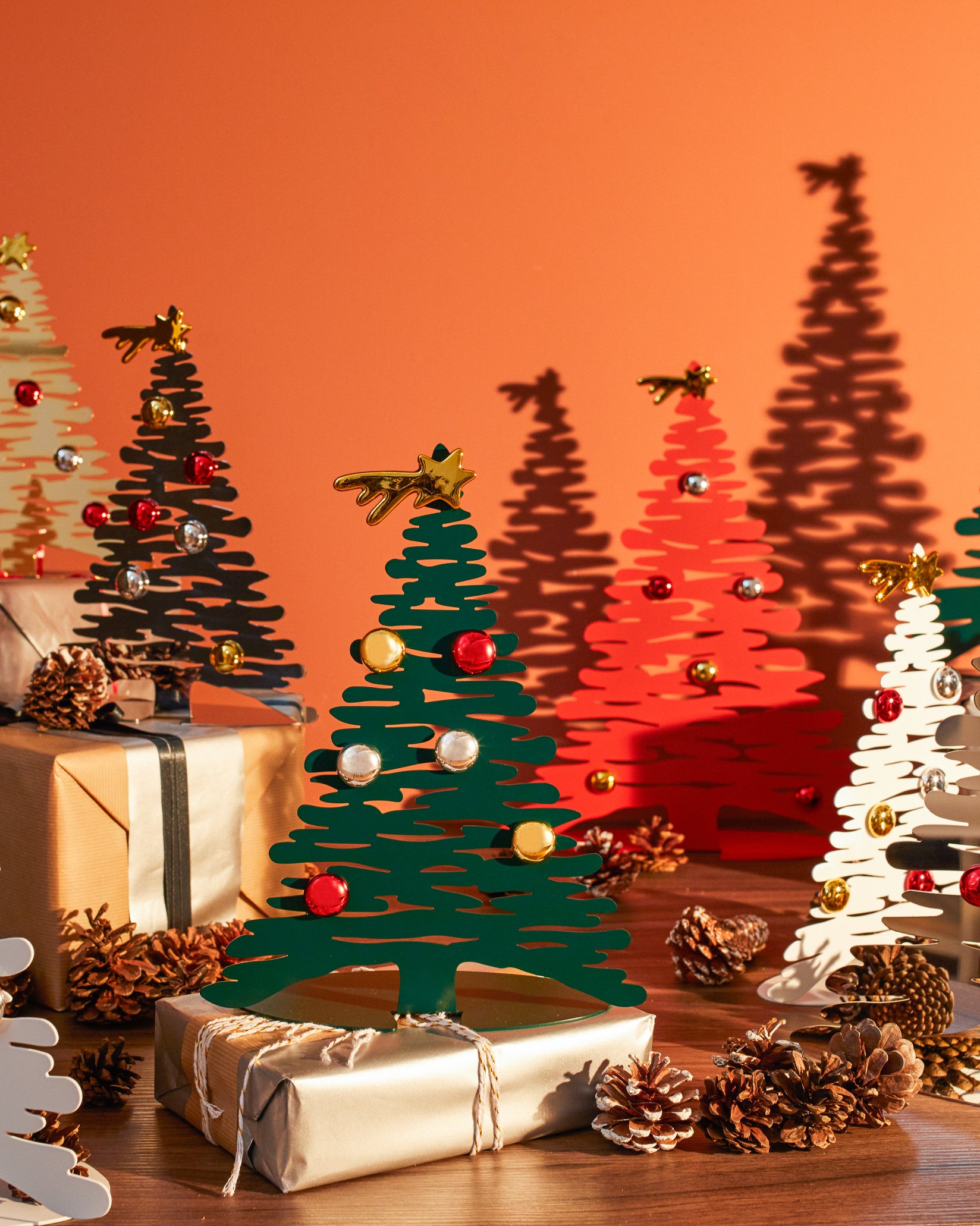 Alessi Bark クリスマスオーナメント レッド Bark for Christmas