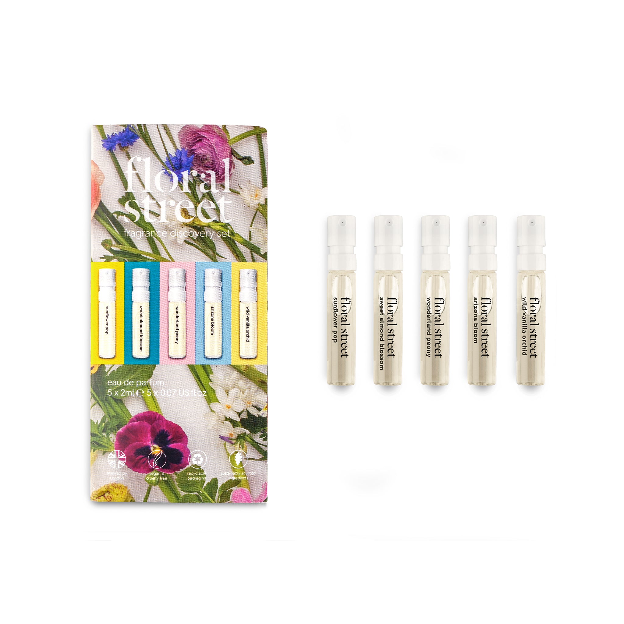 Fragrance Discovery Set 5 x 2ml (10ml) – Floral Street