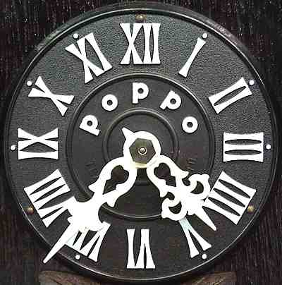 ○ハト時計修理□中西様□手塚時計（POPPO＃13）・鳩時計修理・はと