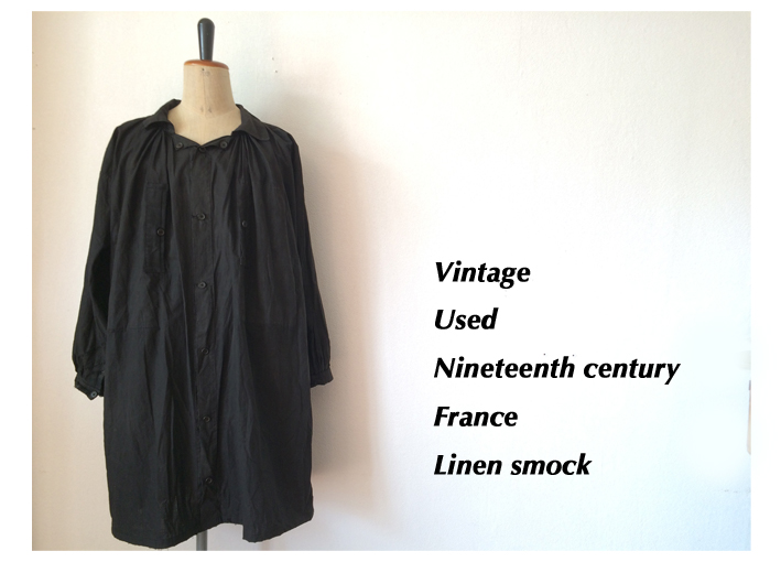 Vintage / Used / Nineteenth century France / Linen smock