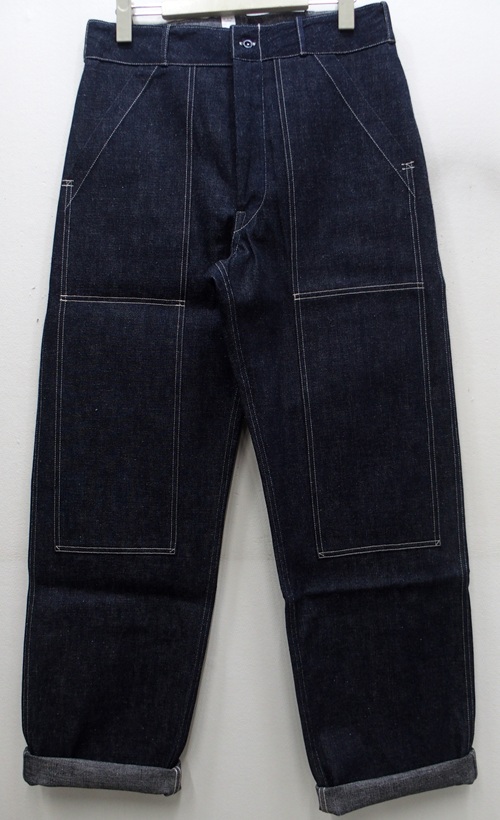 WAREHOUSE [Lot 1239 1930'S WPA DOUBLE KNEE DENIM TROUSERS] BLOG