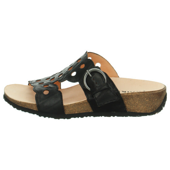 Think Shoes USA MIZZI Sandals Black 000201-0000 – ThinkShoesUSA