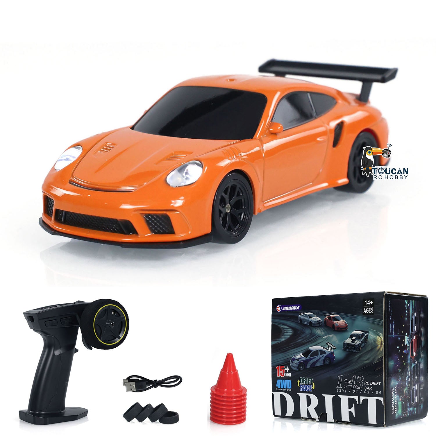 US Stock Remote Control Mini Drift Car 1:43 Race Car Toy Radio