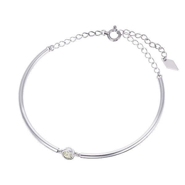 プラチナ鑑定書付ダイヤモンドブレスレット（0.13カラット）(RKB003