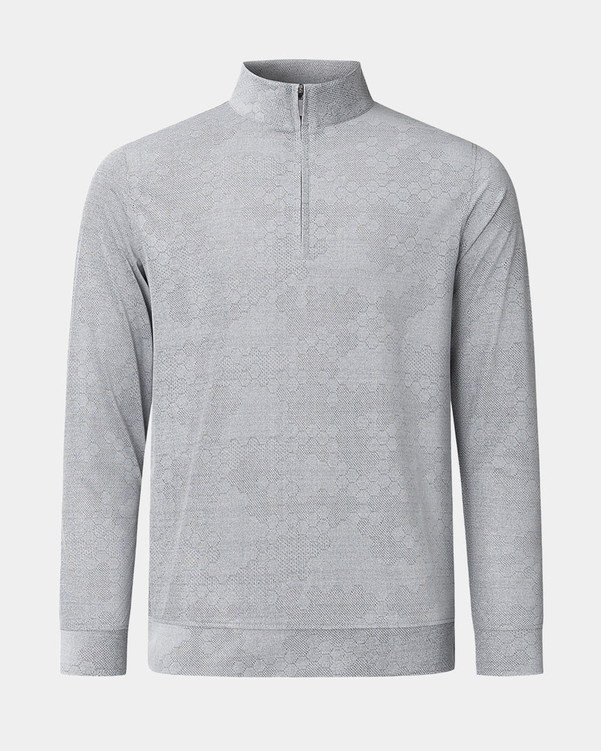 Swell Q-Zip - Heather Grey | Performance & Style | TRUWEAR