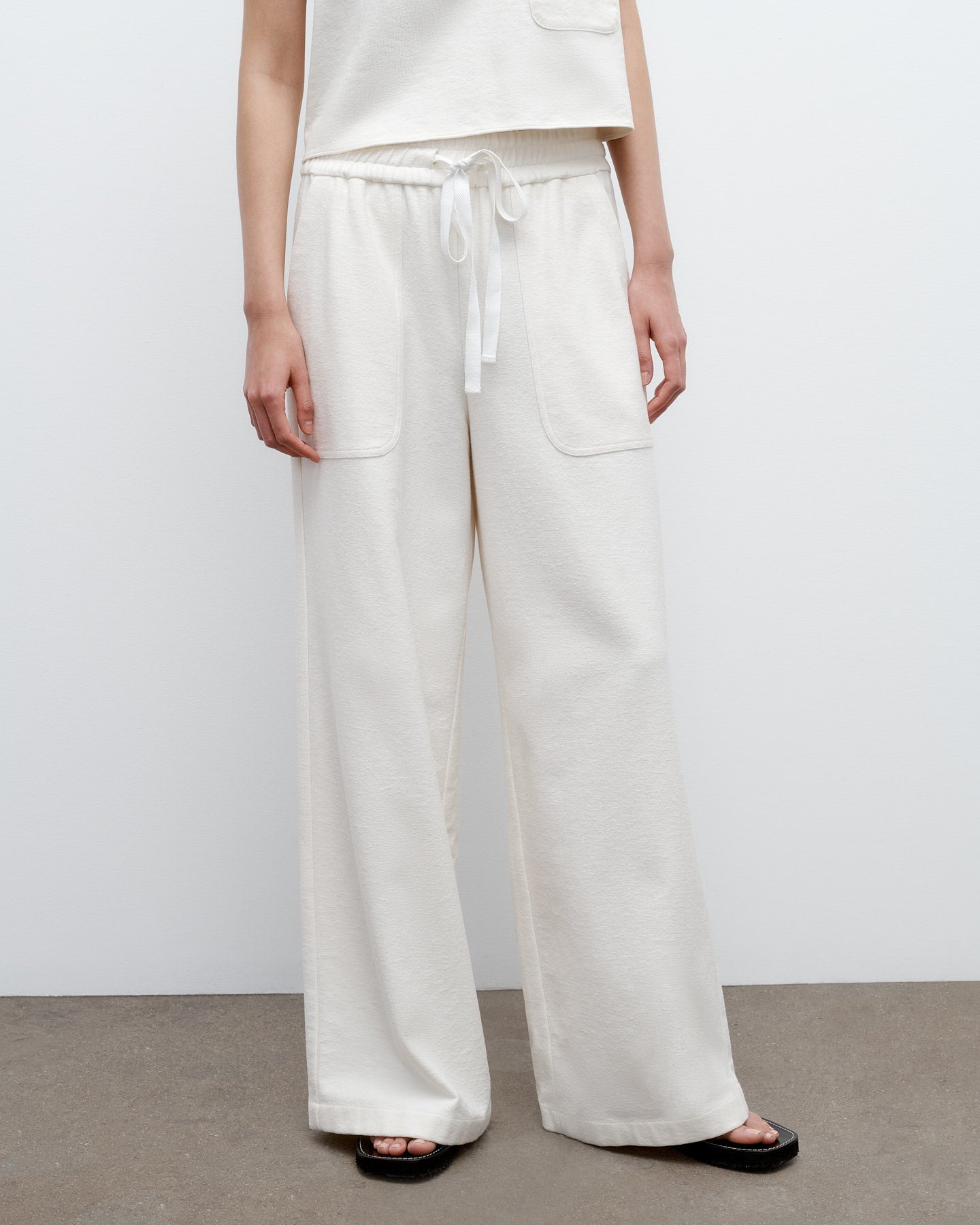 Ivory Main St. Pant in French Terry | TWP