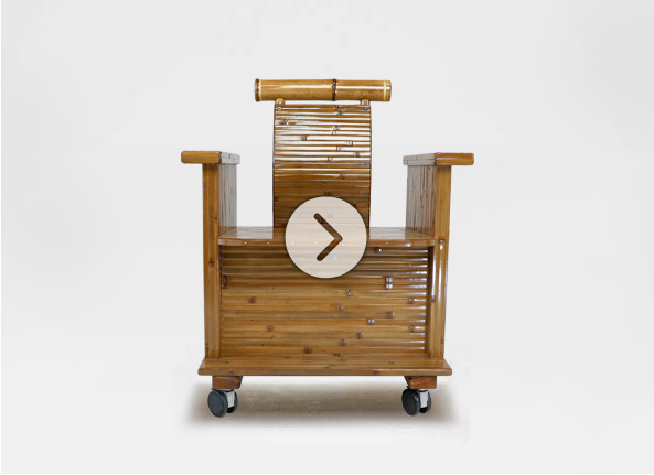 竹の椅子 | 梅里竹芸