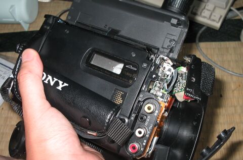 8mmビデオの修理