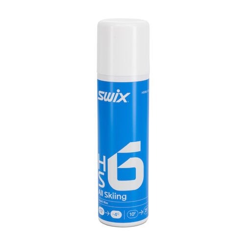 High Speed 6 Liquid 125ml Blue Ski Wax by Swix | HS6 Spray On Wax