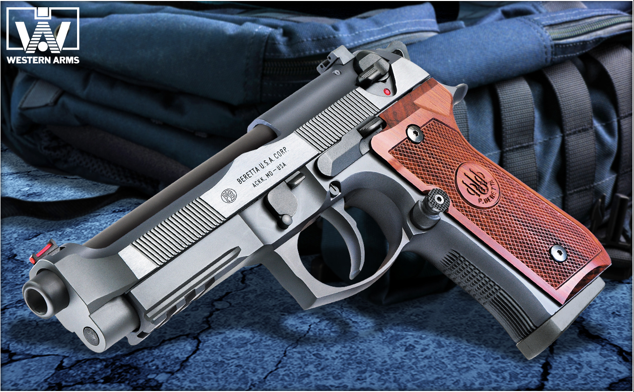 福袋】WA【ベレッタ】M92FS ブリガディアエリート 木製グリップ付