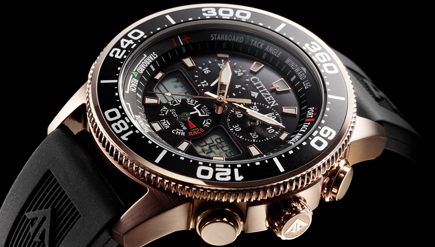 ヨットレースに特化した『シチズン プロマスター』 エコ・ドライブ
