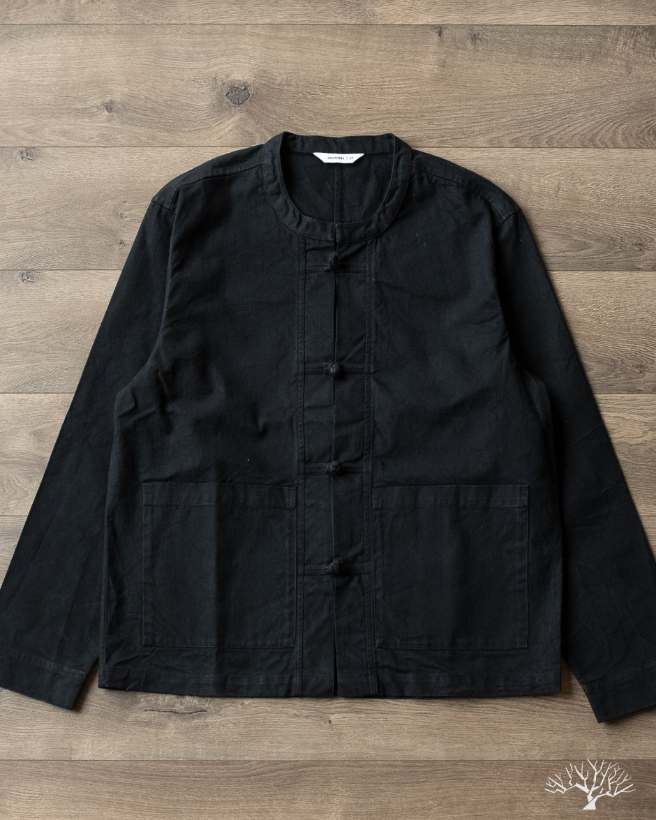 3sixteen - Kung Fu Jacket - Black Twill – Withered Fig