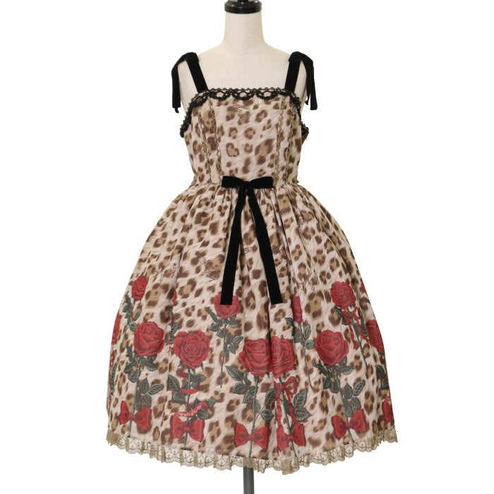 USED】Rebecca Leopardジャンパースカート | Angelic Pretty