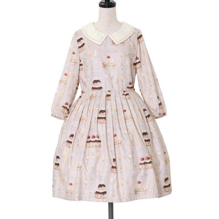 USED】『Cream Choux Puff』袖付ワンピース | Leur Getter | ロリータ