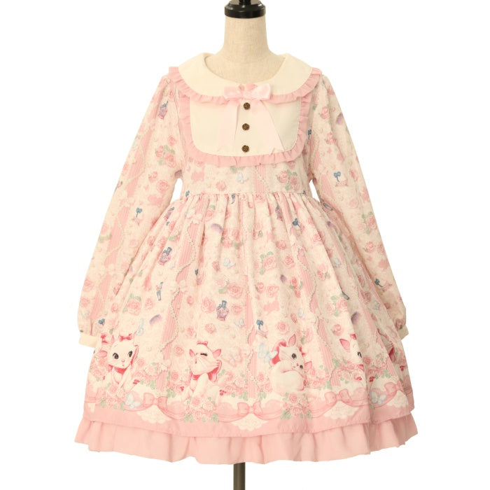 USED】【Disney】Kiss me! Catマリーワンピース | Angelic Pretty